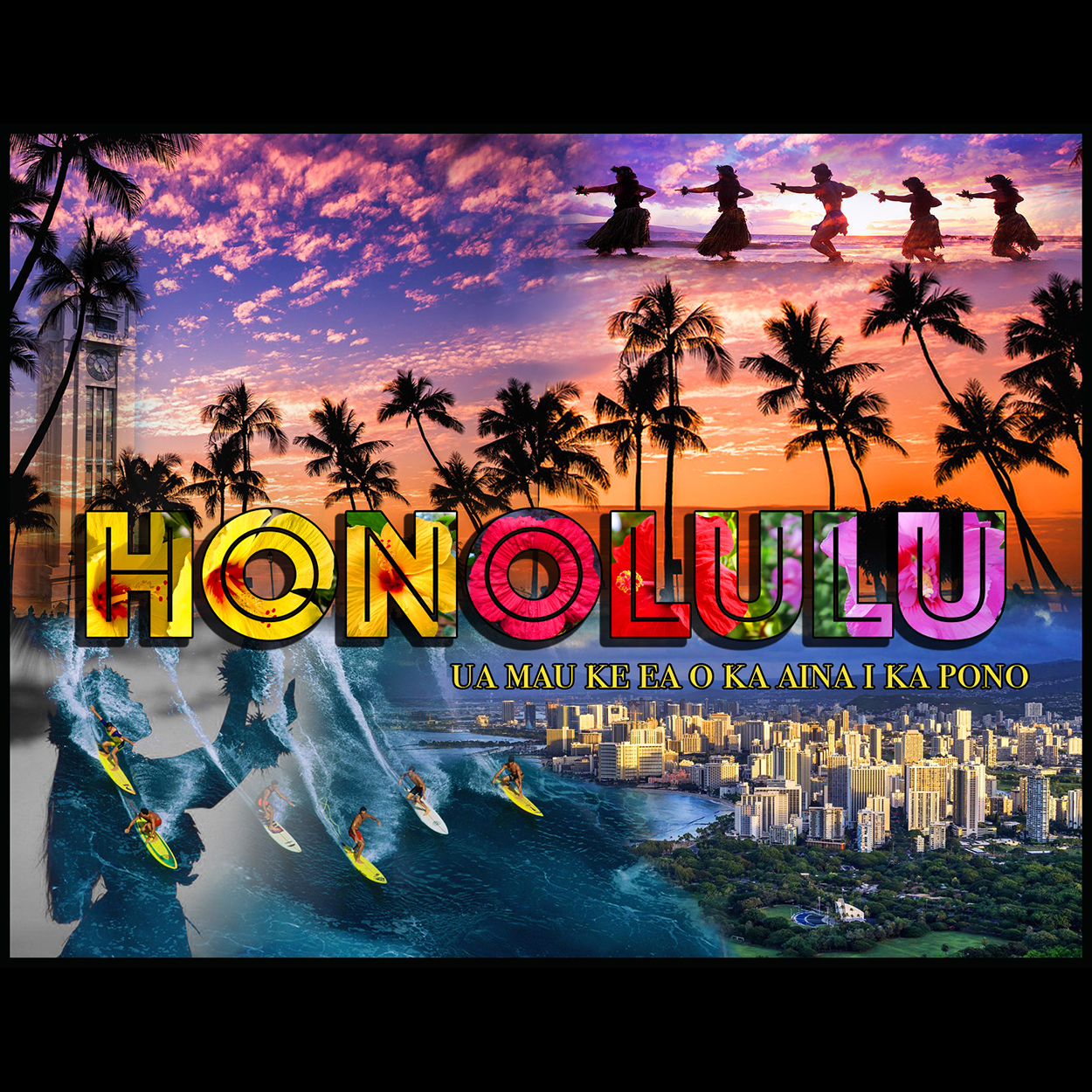 Honolulu Poster